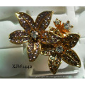 Diamant-Blumen-Diamant-Ring (XJW1442)